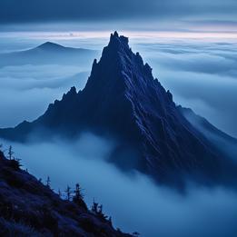 Misty Mountain dream symbolism visualization