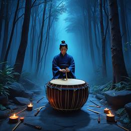Moktak Drum dream symbolism visualization