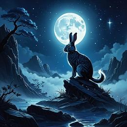 Moon Rabbit dream symbolism visualization