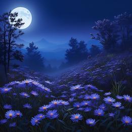 Moonlit Aster
