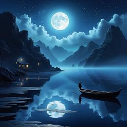 Moonlit Bay dream symbolism visualization