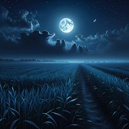 Moonlit Field