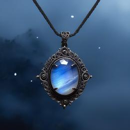 Moonstone Pendant dream symbolism visualization