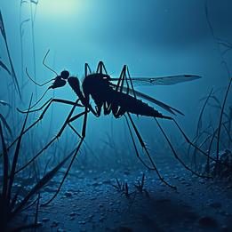 Mosquito dream symbolism visualization