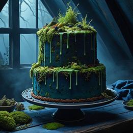 Moss Cake dream symbolism visualization