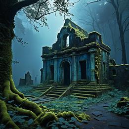 Moss-Covered Ruins