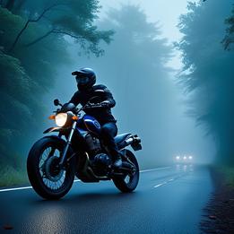 Motorcycle Chase dream symbolism visualization