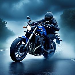 Motorcycle Crash dream symbolism visualization