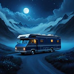 Motorhome dream symbolism visualization