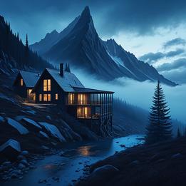 Mountain Lodge dream symbolism visualization