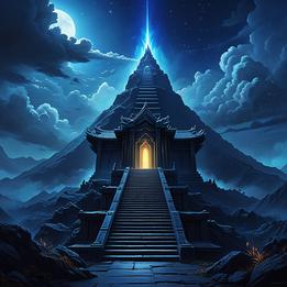 Mountain Temple dream symbolism visualization