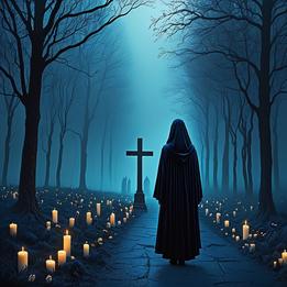 Mourning dream symbolism visualization