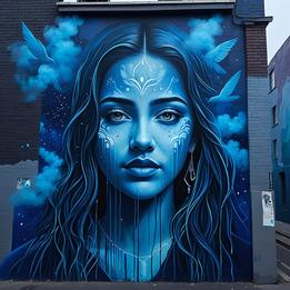 Mural Art dream symbolism visualization