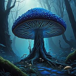 Mushroom Spirit dream symbolism visualization