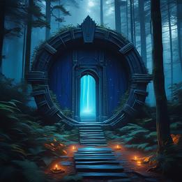 Mystical Portal dream symbolism visualization