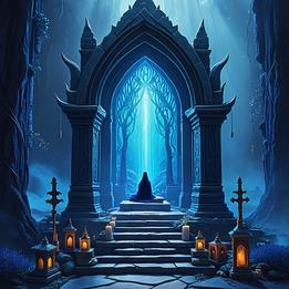 Mystical Shrine dream symbolism visualization