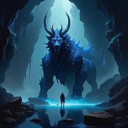 Mythical Beast dream symbolism visualization