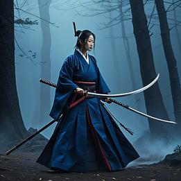 Naginata dream symbolism visualization