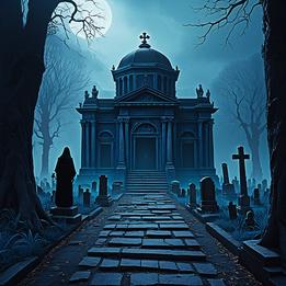 Necropolis dream symbolism visualization