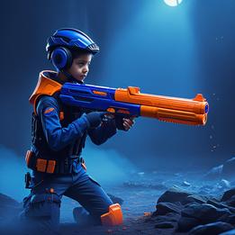 Nerf Blaster dream symbolism visualization