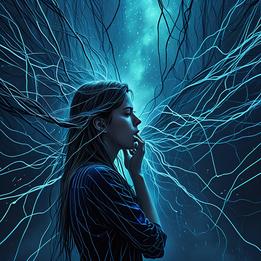 Network Static dream symbolism visualization