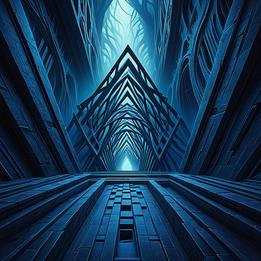 Non-euclidean Geometry dream symbolism visualization