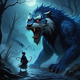 Nue Monster dream symbolism visualization