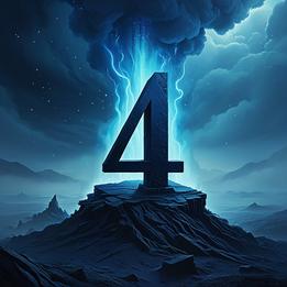 Number 4 dream symbolism visualization