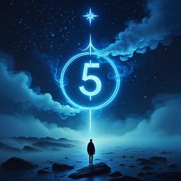 Number 5 dream symbolism visualization