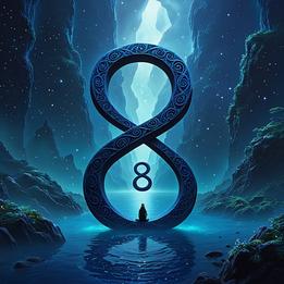 Number 8 dream symbolism visualization