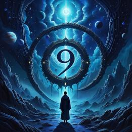 Number 9 dream symbolism visualization