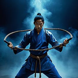 Nunchaku dream symbolism visualization