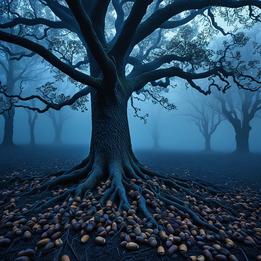 Oak dream symbolism visualization