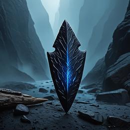 Obsidian Arrowhead dream symbolism visualization