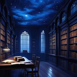 Old Library dream symbolism visualization