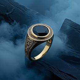 Onyx Signet Ring