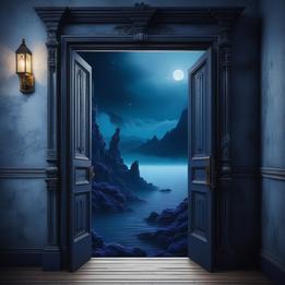 Opening Door dream symbolism visualization