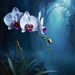 Orchid dream symbolism visualization