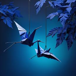 Origami Crane dream symbolism visualization