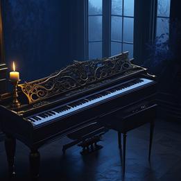 Ornate Clavichord