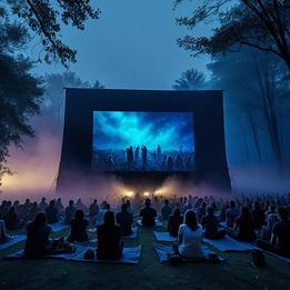 Outdoor Movie Screen