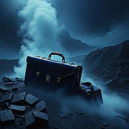 Overstuffed Briefcase