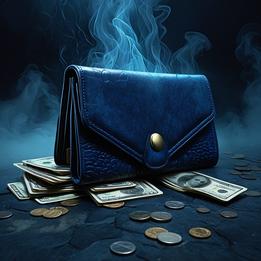 Overstuffed Wallet dream symbolism visualization