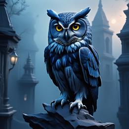 Owl dream symbolism visualization