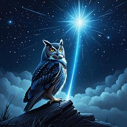 Owlshooting Star dream symbolism visualization