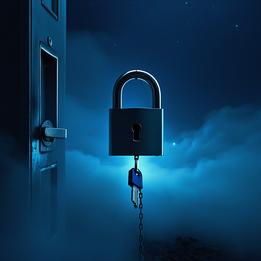 Padlock dream symbolism visualization