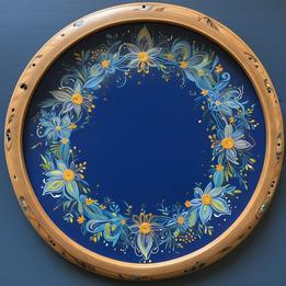 Painted Tambourine