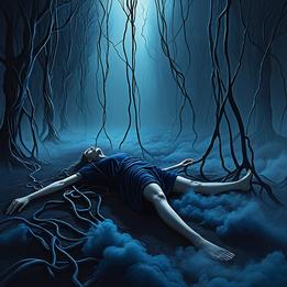 Paralysis dream symbolism visualization