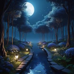 Park dream symbolism visualization