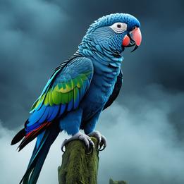 Parrot dream symbolism visualization